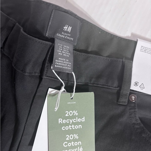 NWT Dark Olive Colour Pants W38 L32 slim fit - Picture 3 of 12